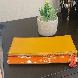 Rachel Pally Mustard Yellow Clutch